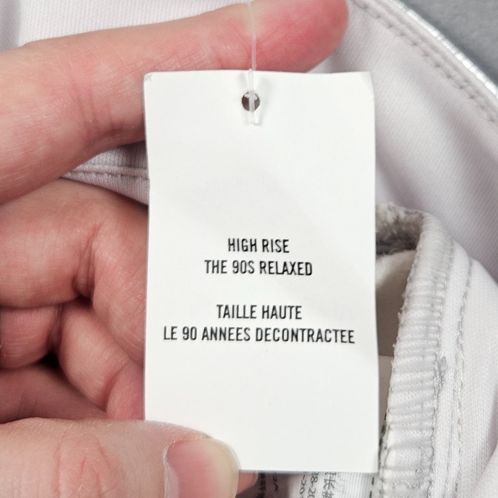 NEW Abercrombie & Fitch Pants Womens 28/6 Silver Faux Leather Ultra High Rise - Picture 7 of 13